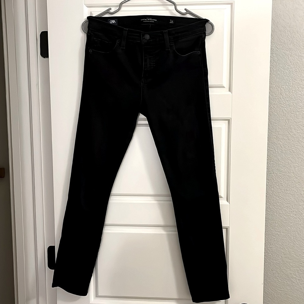 Lucky Brand Black Denim Skinny Jeans - Size 2/26 Ava Skinny